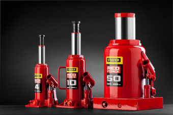 Домкрат Stayer Red Force 43160-4_z01 бутылочный гидравлический красный от магазина РЭССИ