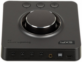 Звуковая карта Creative USB Sound Blaster X4 (Super X-Fi Ultra DSP) 7.1 Ret от магазина РЭССИ