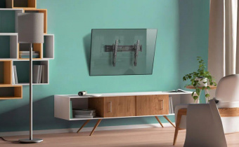 Кронштейн для телевизора Onkron TM6 черный 43"-85" макс.68кг настенный наклон от магазина РЭССИ