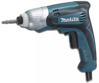 Дрель-шуруповерт Makita TD0100 230Вт патрон:шестигр.1/4" от магазина РЭССИ