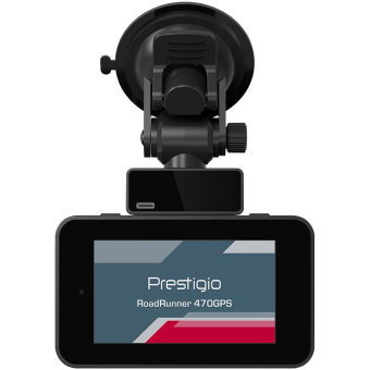 Видеорегистратор Prestigio RoadRunner 470GPS черный 5Mpix 1440x2560 1080p 140гр. GPS NTK96670 от магазина РЭССИ