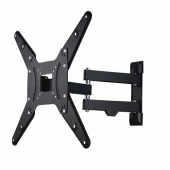 Кронштейн для телевизора Hama H-118103 черный 32"-65" макс.25кг настенный поворот и наклон от магазина РЭССИ