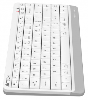 Клавиатура A4Tech Fstyler FBK11 белый/серый USB беспроводная BT/Radio slim (FBK11 WHITE) от магазина РЭССИ