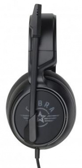 Наушники с микрофоном Оклик HS-L950G COBRA черный 2.2м мониторные оголовье (1102304) от магазина РЭССИ