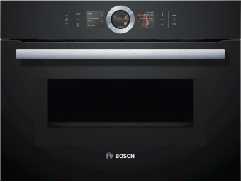 Духовой шкаф Электрический Bosch Serie 8 CMG676BB1 черный от магазина РЭССИ