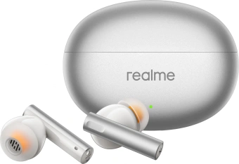 Гарнитура внутриканальные Realme Buds Air 6 серебристый беспроводные bluetooth в ушной раковине (631209000121) от магазина РЭССИ