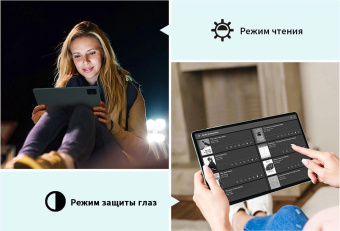 Планшет Teclast M50 New T606 (1.6) 8C RAM6Gb ROM128Gb 10.1" IPS 1280x800 LTE Android 14 голубой 13Mpix 5Mpix BT GPS WiFi Touch microSD 256Gb 6000mAh 10hr от магазина РЭССИ