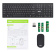 Клавиатура + мышь Acer OKR030 клав:черный мышь:черный USB беспроводная slim (ZL.KBDEE.005) от магазина РЭССИ