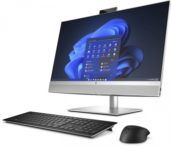 Моноблок HP EliteOne 870 G9 27" QHD i7 13700 (2.1) 16Gb SSD512Gb UHDG 770 Windows 11 Professional 64 GbitEth WiFi BT клавиатура мышь Cam серебристый от магазина РЭССИ