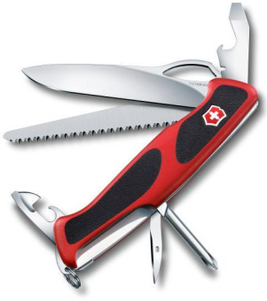 Нож Victorinox RangerGrip 78 130 мм 12 функций красный с черным 0.9663.MC от магазина РЭССИ
