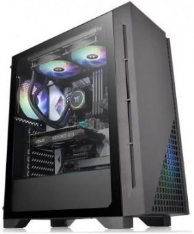 Корпус Thermaltake H330 TG черный без БП ATX 5x120mm 4x140mm 2x200mm 2xUSB2.0 1xUSB3.0 audio bott PSU от магазина РЭССИ