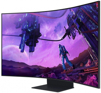 Монитор Samsung 55" Odyssey Ark LS55BG970NIXCI черный VA LED 1ms 16:9 HDMI M/M матовая HAS Piv 600cd 178гр/178гр 3840x2160 FreeSync Premium Pro UHD USB 41.5кг от магазина РЭССИ