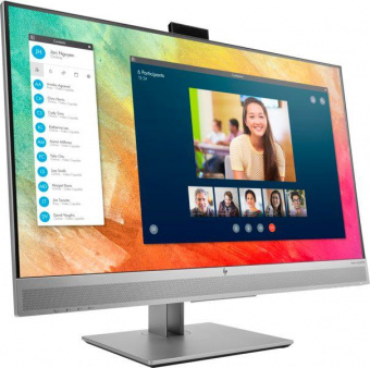 Монитор HP 27" EliteDisplay E273m серебристый IPS LED 16:9 HDMI M/M Cam матовая HAS Piv 1000:1 250cd 178гр/178гр 1920x1080 VGA DP FHD USB 7.9кг от магазина РЭССИ