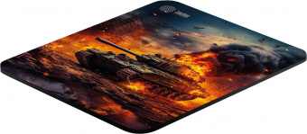 Коврик для мыши Cactus CS-MP-D04M Burning tank Средний рисунок 300x250x3мм от магазина РЭССИ