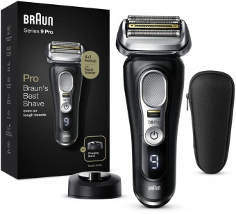 Бритва сетчатая Braun Series 9 pro 9410s реж.эл.:5 питан.:аккум. черный от магазина РЭССИ