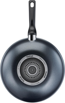 Сковорода ВОК (WOK) Tefal Force 4218628 круглая 28см покрытие: антипригарное ручка несъемная (без крышки) черный (9100048319) от магазина РЭССИ