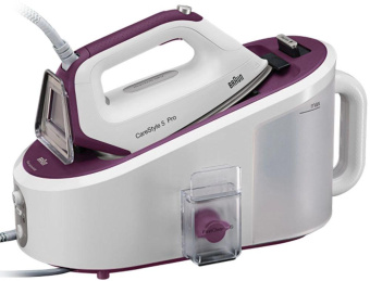 Парогенератор Braun IS5155WH 2400Вт белый/сиреневый от магазина РЭССИ