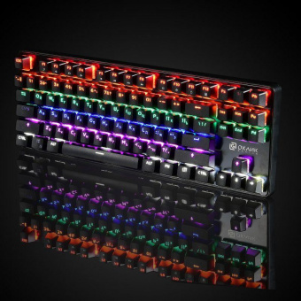 Клавиатура Оклик 960G Dark Knight механическая черный USB Multimedia for gamer от магазина РЭССИ