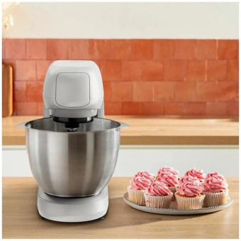 Кухонная машина Tefal Bake Partner QB520B38 планетар.вращ. 1100Вт серый/серебристый от магазина РЭССИ