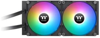 Система водяного охлаждения Thermaltake TH280 V2 ARGB Soc-AM5/AM4/1151/1200/1700 черный 4-pin 34.7dB Al+Cu Ret (CL-W375-PL14SW-A) от магазина РЭССИ