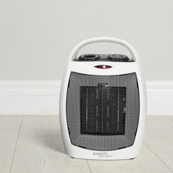 Тепловентилятор Scarlett SC-FH1.512MC 1500Вт белый/серый от магазина РЭССИ