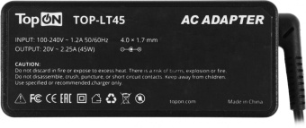 Блок питания TopON 100985 45W 20V-20V 2.25A от бытовой электросети от магазина РЭССИ