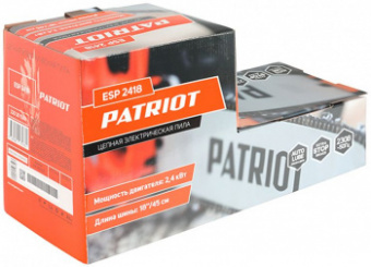 Электрическая цепная пила Patriot ESP 2418 2400Вт дл.шины:18" (45cm) (220301560) от магазина РЭССИ