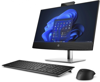 Моноблок HP ProOne 440 G9 23.8" Full HD i7 13700T (1.4) 16Gb SSD512Gb UHDG 770 Windows 11 Professional 64 GbitEth WiFi BT 120W клавиатура мышь черный 1920x1080 от магазина РЭССИ