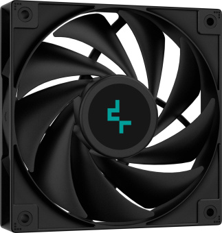 Устройство охлаждения(кулер) Deepcool AG400 Soc-AM5/AM4/1200/1700/1851 серебристый/черный 4-pin 18-31.6dB Al+Cu 220W 614gr Ret (R-AG400-BKNNMN-G-1) от магазина РЭССИ