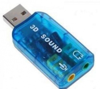 Звуковая карта USB TRUA3D (C-Media CM108) 2.0 Ret от магазина РЭССИ