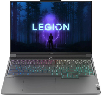 Ноутбук Lenovo Legion Slim 7 16IRH8 Core i7 13700H 16Gb SSD512Gb NVIDIA GeForce RTX4060 8Gb 16" IPS 3.2K (3200x2000) noOS grey WiFi BT Cam (82Y3001BRK) от магазина РЭССИ