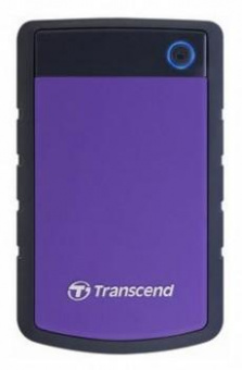 Жесткий диск Transcend USB 3.0 1Tb TS1TSJ25H3P StoreJet 25H3P (5400rpm) 2.5" фиолетовый от магазина РЭССИ