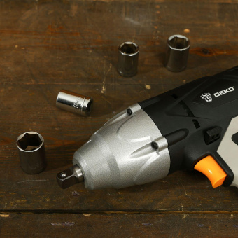 Гайковерт Deko DKIW950 950Вт патрон:квад.1/2" (063-4185) от магазина РЭССИ