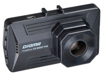 Видеорегистратор Digma FreeDrive 208 Night FHD черный 2Mpix 1080x1920 1080p 170гр. GP6248A от магазина РЭССИ