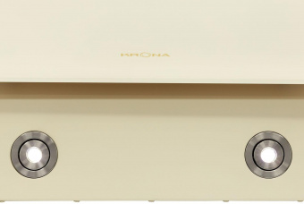Вытяжка каминная Krona Liora 600 ivory S cлоновая кость управление: сенсорное (1 мотор) от магазина РЭССИ