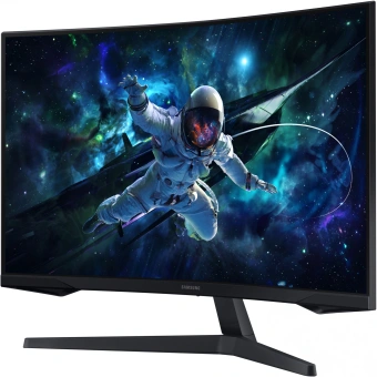 Монитор Samsung 32" Odyssey G5 S32CG550EI черный VA LED 1ms 16:9 HDMI M/M матовая 300cd 178гр/178гр 2560x1440 165Hz DP 2K USB 5.2кг от магазина РЭССИ