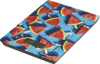 Весы кухонные электронные Scarlett SC-KS57P78 макс.вес:10кг красный/арбуз от магазина РЭССИ