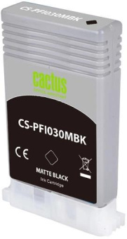 Картридж струйный Cactus CS-PFI030MBK PFI-030MBK черный матовый (55мл) для Canon imagePROGRAF TA-20/30 от магазина РЭССИ