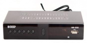 Ресивер DVB-T2 Сигнал Эфир HD-225 черный от магазина РЭССИ