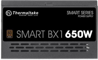Блок питания Thermaltake ATX 650W Smart BX1 SE 80+ bronze (20+4pin) APFC 120mm fan color LED 6xSATA RTL от магазина РЭССИ