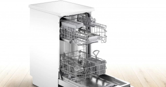 Посудомоечная машина Bosch SRS2IKW4CR белый (узкая) от магазина РЭССИ