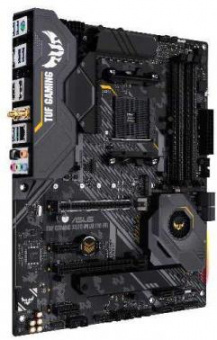 Материнская плата Asus TUF GAMING X570-PLUS (WI-FI) Soc-AM4 AMD X570 4xDDR4 ATX AC`97 8ch(7.1) GbLAN RAID+HDMI+DP от магазина РЭССИ