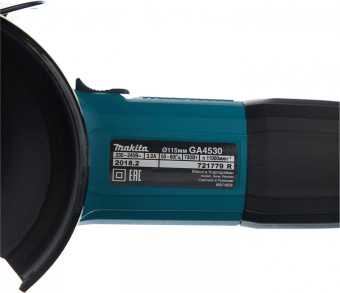 Углошлифовальная машина Makita GA4530R 720Вт 11000об/мин рез.шпин.:M14 d=115мм от магазина РЭССИ