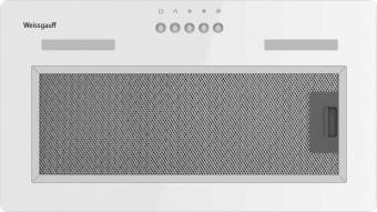 Вытяжка каминная Weissgauff Vetta 850 белый управление: кнопочное (1 мотор) от магазина РЭССИ