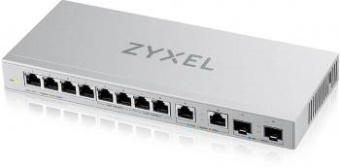 Коммутатор Zyxel XGS1010-12 XGS1010-12-ZZ0101F 8G 2SFP+ неуправляемый от магазина РЭССИ