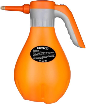 Опрыскиватель Deko DKSP16 аккум. 3л оранжевый/серый (065-1041) от магазина РЭССИ