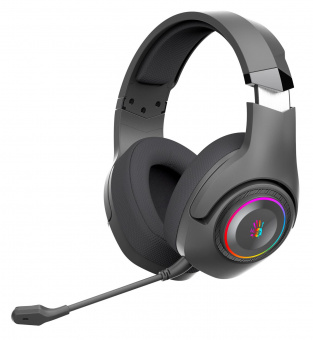 Наушники с микрофоном A4Tech Bloody GR270 черный 1.5м мониторные BT/Radio оголовье (GR270) от магазина РЭССИ