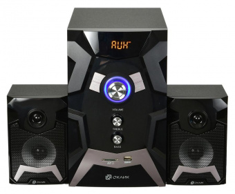 Колонки Оклик OK-441 2.1 черный 50Вт BT от магазина РЭССИ