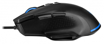 Мышь Оклик 727G ANUBIS черный оптическая (6400dpi) USB для ноутбука (9but) от магазина РЭССИ