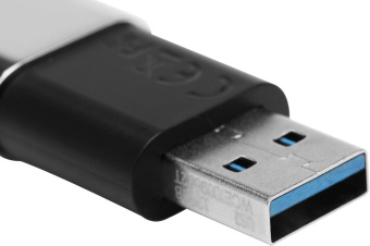 Флеш Диск Netac 128GB US2 NT03US2N-128G-32SL USB3.1 черный/серебристый от магазина РЭССИ